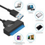 Cable sata to usb Adaptateur usb sata Compatible avec les disques durs externes et internes Adaptateur SSD/HDD 2,5 pouces Compat