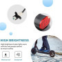 Foydream Garde Boue Trottinette, Electrique Garde Boue Arrière Trottinette Support Métallique pour Xiaomi Mijia M365 1s Essentia