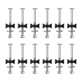 HASLED 12 Pièces Vis de Trampoline, Set de Vis de Trampoline pour Enfants, Accessoires Trampoline en Acier Galvanisé, Adapté au 