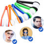 20 Pcs Générique Lunettes de Soleil Brosse Nettoyage Outil, Lunettes de Soleil Outil de Nettoyage, Portable Microfibre Brosse Lu