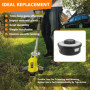 HUAREW AutoCut C3-2 Tête à Fil pour Débroussailleuse STIHL FSA 57 et FSE 52 Bobine Fil C3-2 Tête Faucheuse Accessoires Bobine de