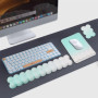 YBCCBY Tapis de Souris et Repose-Poignet Clavier, Cloud Repose-poignet Tapis Souris Ergonomique en Mousse à Mémoire Tapis de Sou