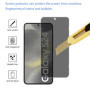 YIFNTANG [2 Pièces] Verre Trempé Anti-espion pour Samsung Galaxy S24 5G,9H Dureté, Anti Rayures,Sans Bulles,Privacy Protection D