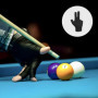 Lot de 2 Gants de Billard, Gants de Billard Snooker, Tokaneit Gants de Billard Antidérapants, Gants de Billard à Trois Doigts, G
