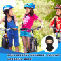 SEFIRST 5 Pcs Cagoule Enfants, Masque de Ski, Cagoule Moto Balaclava Hiver Tour de Cou Enfants Coupe, Protection UV, Charpe de C