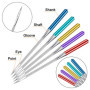 Aiguilles de Machine à Coudre 30Pcs, Universelles Régulière Standard Aiguilles en Métal avec Bouteilles 65/9, 75/11, 90/14, 100/