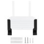 QWORK® Support Mural Universel Support Mural Polyvalent pour routeur/boîtier TV/Ordinateur Portable/commutateur/modems