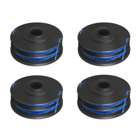 Viilich Bobine de rechange pour débroussailleuse Ryobi RAC123,Bobine Fil Coupe Bordure compatibles avec Ryobi RLT4027, RLT4125, 