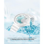 CIGA Design Montre Automatique Femme - Blue Planet Ice Age Série U Montre Céramique Style de Mode en Cristal Saphir avec Bracele