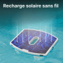 Dolphin Robot Nettoyeur Skimmer de Piscine Skimmi - Nettoie la Surface de l’Eau grâce Son Panneau Solaire Intelligent