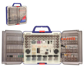 WORKPRO Coffret de 476 Accessoires d'Outils Rotatifs Universels, Kit d’Accessoires d'Outils Rotatifs Multifonctions pour Coupe, 