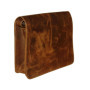 Jaald 40 Cm Mallette Porte-Documents Serviette Sac Messenger À Bandoulière’Épaule En Cuir Pour Ordinateur Portable Business Voya