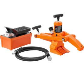 VEVOR Détalonneur de Pneu Hydraulique, Décolle Pneu Manuel 10000 PSI, Démonte Pneu avec Pompe à Pied, Outil pour Décoller Facile