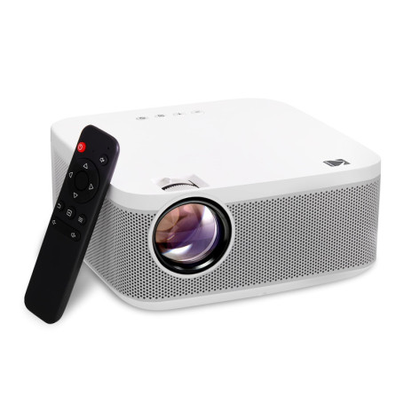 KODAK FLIK X10 Full HD Projecteur multimédia | Mini système de cinéma Maison Compact Portable avec télécommande, Projection vidé