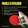 PRO SPIN Kit de Nettoyage en Caoutchouc pour Tennis de Table – 200 ML Nettoyant pour Raquettes de ping-Pong et éponge Inclus | E