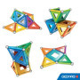 Geomag - Rainbow - 72 Pièces - Jeu de Construction Magnétiques pour Enfants Dès 3 Ans - Fabrication Suisse - Blocs Construction 