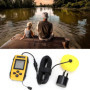 Écran LCD de poche Détecteur de poisson Kayak de pêche portable Sondeur Lecture de contour Détecteur de profondeur de poisson Tr