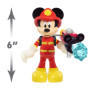 Mickey Mouse- Figurine 15,2 cm. -Pompier Mickey Adventure, 38121, Multicolore