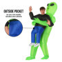 Morph Premium - Déguisement Gonflable Alien Adulte, Alien Costume Gonflable, Déguisement Gonflable Adulte, Deguisement Gonflable