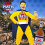 STC Déguisement costume pastis man - taille unique adulte