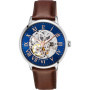 Pierre Lannier Homme Analogique Automatique Montre avec Bracelet en Cuir 322B164