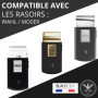 Lame de Rechange + Grille de Remplacement Compatible avec Rasoir de Voyage Wahl/Wahl Mobile Shaver/Moser Mobile Shaver Accessoir