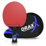 DRAXX Sports Raquette de Tennis de Table | 7 Étoiles | Raquette Carbone Professionnelle pour Un Contrôle, Un Effet et Une Puissa
