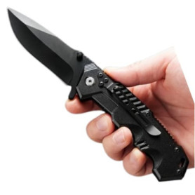 Galica Couteau pliant- couteau de poche-couteau de camping-camping, randonnée, pique nique, escapade maritime