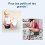 Pot de chambre adulte avec couvercle hygiénique HABEYGARD® | Portable et pratique pour la nuit, idéal pour camping ou maison, co