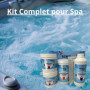 Kit Complet de Traitement pour Spa - Anti-Mousse, Régulateurs de pH et Oxygène Choc - Idéal pour Mise en Route et Entretien, Fab