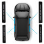ODOKIT Seuil De Protection Fibre De Carbone Noir - Compatible avec Mini Hatch Countryman Clubman Cabrio - Accessoires 4 Pièces -