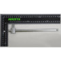 AERZETIX - C64825 - Clé briseur barre/bras de force pour douilles 1/2x250mm avec poignée coulissante/pivotante - manche en ''T- 