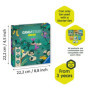 Ravensburger-Gravitrax Junior-Set d'extension Ice/Jungle-33 pièces-Circuit de Billes-Jeu de Construction créatif-Parcours de Bil