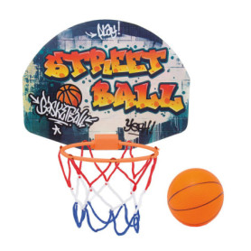 Simba - Be Active - Panier de Basket - A Fixer - Ballon de Basketball Inclus - 107406024