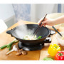 Wok électrique avec thermostat et revêtement antiadhésif [Rosenstein & Söhne]