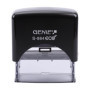 GENIE Jeu de tampons S-884 ECO avec encreur | d'adresse, automatique, d'entreprise, auto-encreur | Mini appareil de bureau | Rob