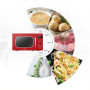 COMFEE' Micro-ondes Rétro CMSRO 20di rd avec 8 Renus Rutomatiques, 5 Niveaux de Puissance de Cuisson, Bouton de Cuisson Express,