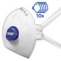 Dräger X-plore 1730 C V Masque FFP3 avec valve expiratoire fabriqué en France | Lot de 10 masques de protection respiratoires an