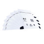 TRIFOO Lot de 200 enveloppes à bulles autocollantes - Enveloppes à bulles B2 (135 x 225 mm) - Blanc - Fermeture autocollante