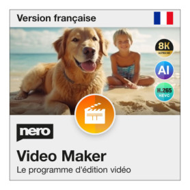 Nero Video Maker 2025 | L'original | logiciel de montage vidéo et photo | couper des vidéos | licence perpétuelle | Windows 11, 