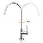 smardy UNO701 Robinet de Cuisine Rotation à 360° pour Osmose Inverse 1/4"(6,35mm) Filtre à Eau