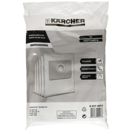 Karcher Filtre en Papier toison (x 5) 6.907-469.0