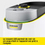 Kärcher Nettoyeur Vapeur SC 4 Deluxe Iron, Pression Vapeur: 4 bar, Préchauffage: 3 min, Surface: 130 m², Réservoir: 0,5 l + 1,3 