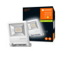 LEDVANCE Projecteur à LED, luminaire pour applications extérieures, blanc chaud, 151,0 mm x 129,0 mm x 31,0 mm, ENDURA FLOOD
