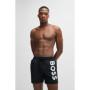 Boss Hommes Octopus Short de Bain à Logo Contrastant en Tissu à séchage Rapide