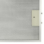 vhbw 2x Filtre anti-graisse compatible avec Gorenje DK600E, FCC/2002, DKGO925E, DU640E hotte de cuisine - 32 x 25,9 x 0,85 cm, m