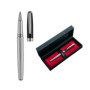 Pierre Cardin Stylo Bille Roller Christophe Stylo Roller Chrome-Noir Avec Laser Gravure Gravé Pour Anniversaire