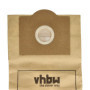 vhbw 10x Sacs compatible avec Rowenta ZR76, ZR765 aspirateur - papier, 32cm x 19cm couleur sable