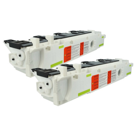 vhbw 2X Bac de récupération de Toner usagé Compatible avec Canon imageRUNNER Advance C5255, C5250 imprimante Laser
