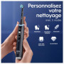 Oral-B iO 6 Brosse A Dents Electrique Noire, 6 Modes De Nettoyage Avec Soin Des Gencives, Douceur, Blancheur, Conseils De Brossa